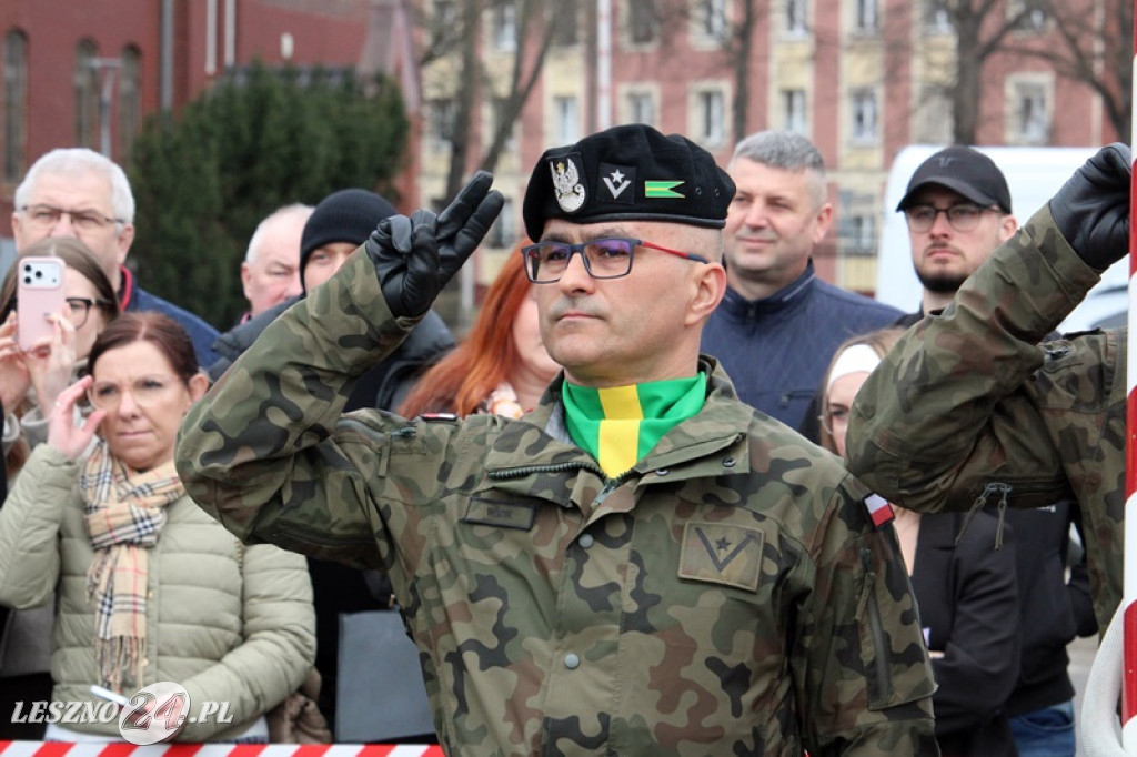 Przysięga wojskowa w Lesznie, marzec 2026