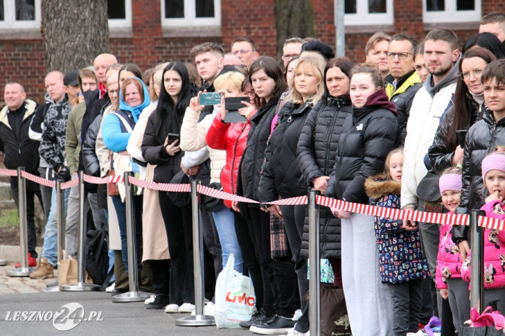 Przysięga wojskowa w Lesznie, marzec 2026