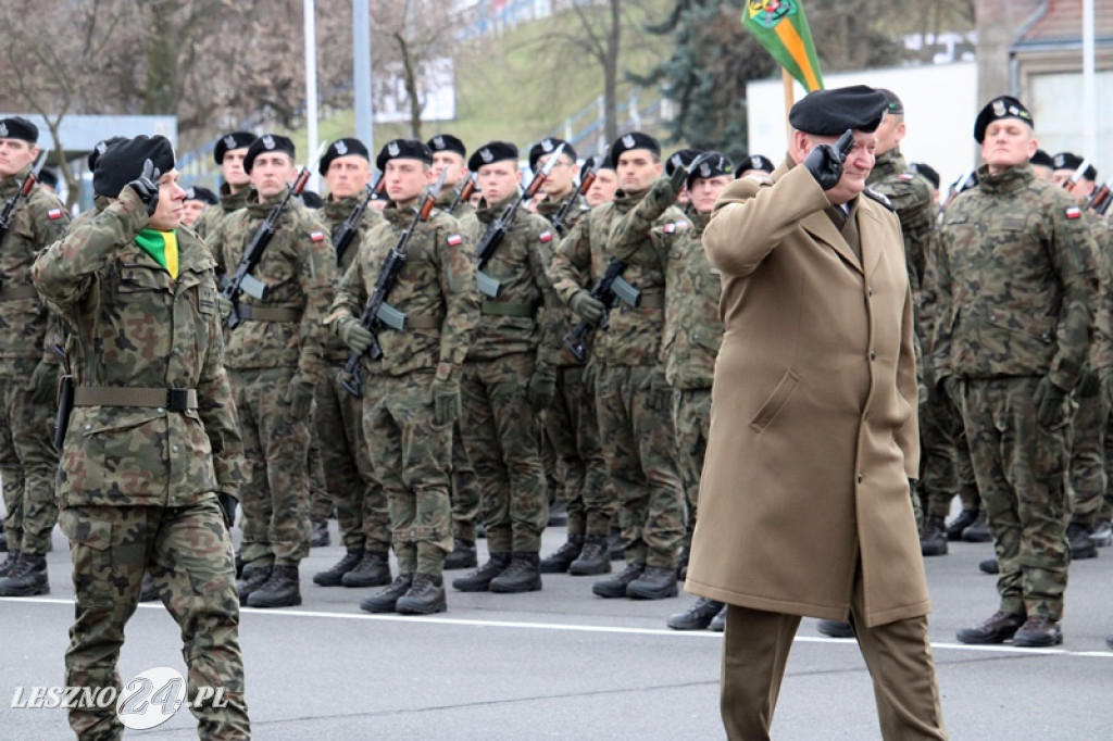 Przysięga wojskowa w Lesznie, marzec 2026