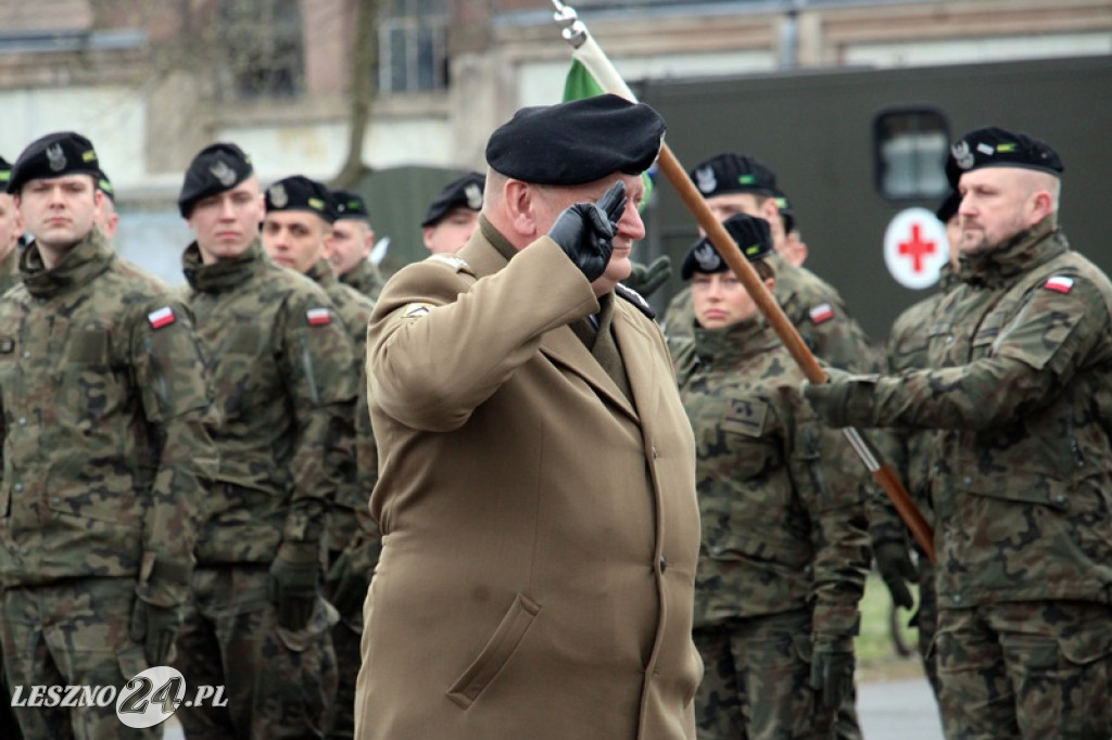 Przysięga wojskowa w Lesznie, marzec 2026