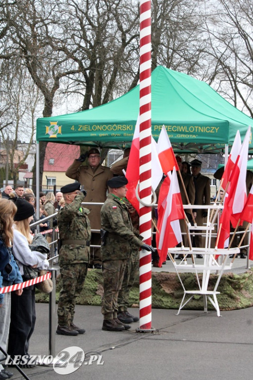Przysięga wojskowa w Lesznie, marzec 2026