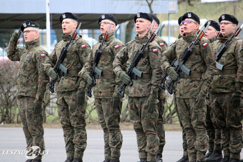 Przysięga wojskowa w Lesznie, marzec 2026