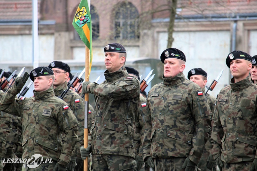 Przysięga wojskowa w Lesznie, marzec 2026