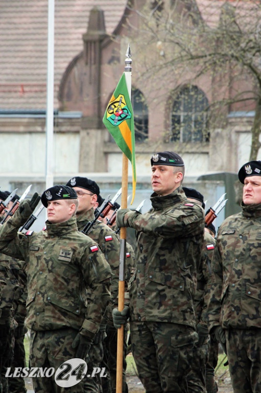Przysięga wojskowa w Lesznie, marzec 2026