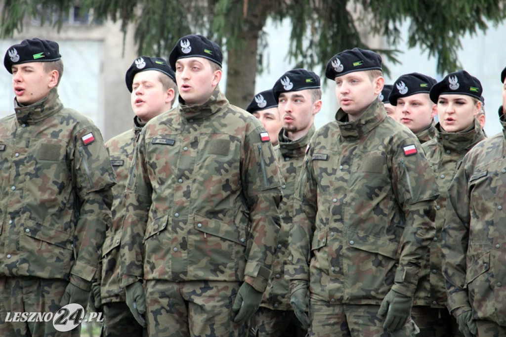 Przysięga wojskowa w Lesznie, marzec 2026