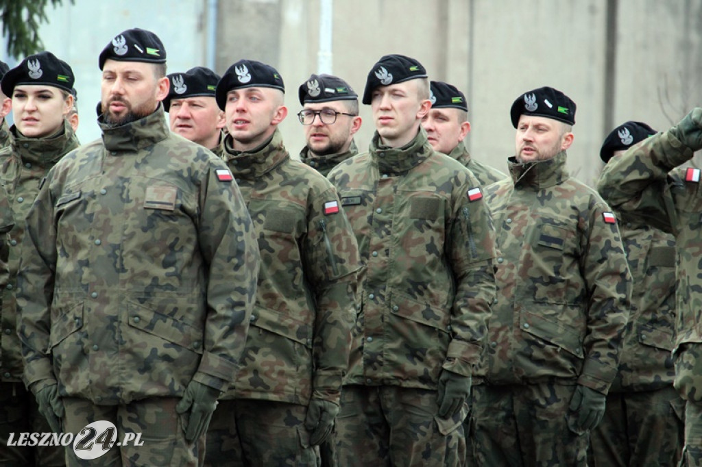 Przysięga wojskowa w Lesznie, marzec 2026