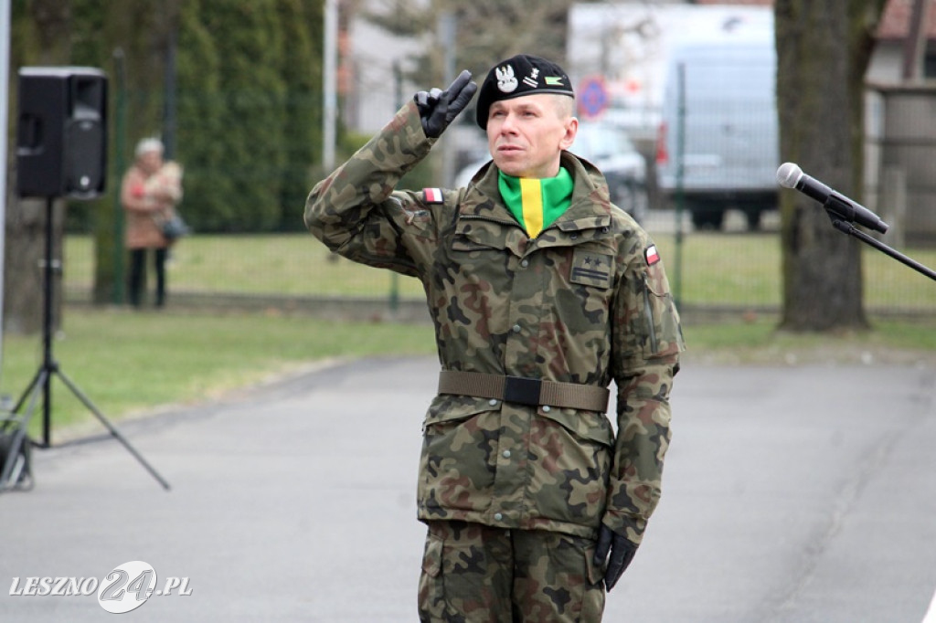 Przysięga wojskowa w Lesznie, marzec 2026