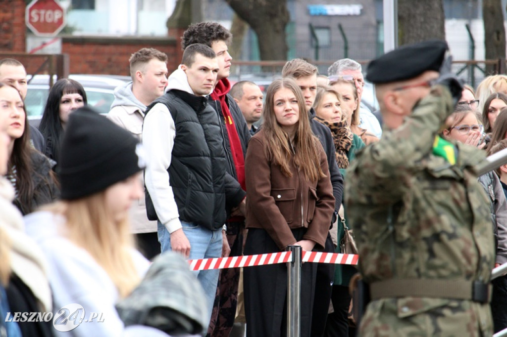 Przysięga wojskowa w Lesznie, marzec 2026