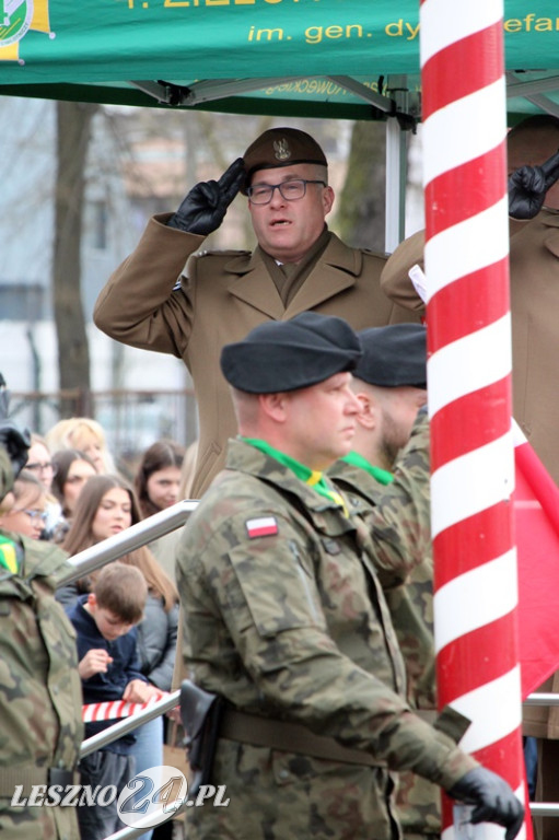 Przysięga wojskowa w Lesznie, marzec 2026