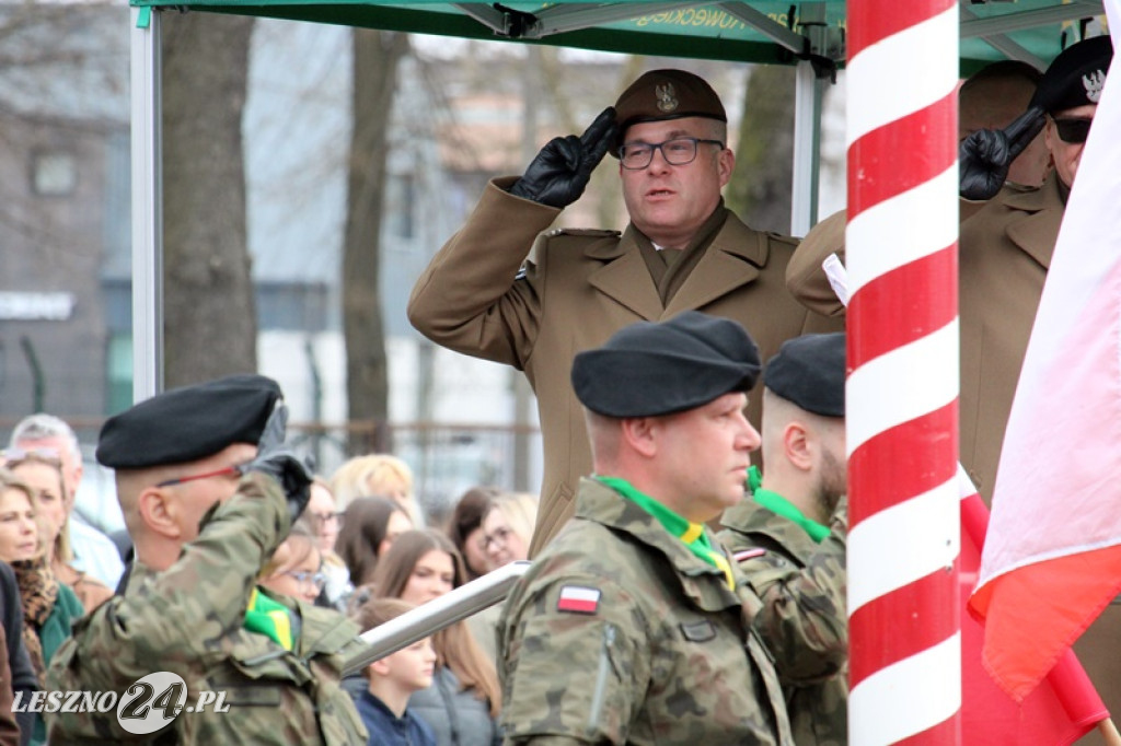 Przysięga wojskowa w Lesznie, marzec 2026