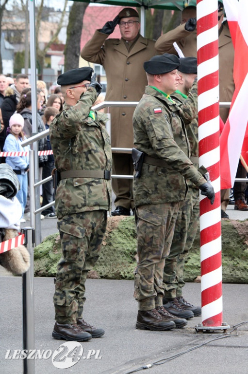 Przysięga wojskowa w Lesznie, marzec 2026