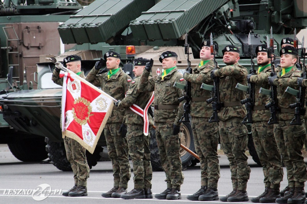 Przysięga wojskowa w Lesznie, marzec 2026