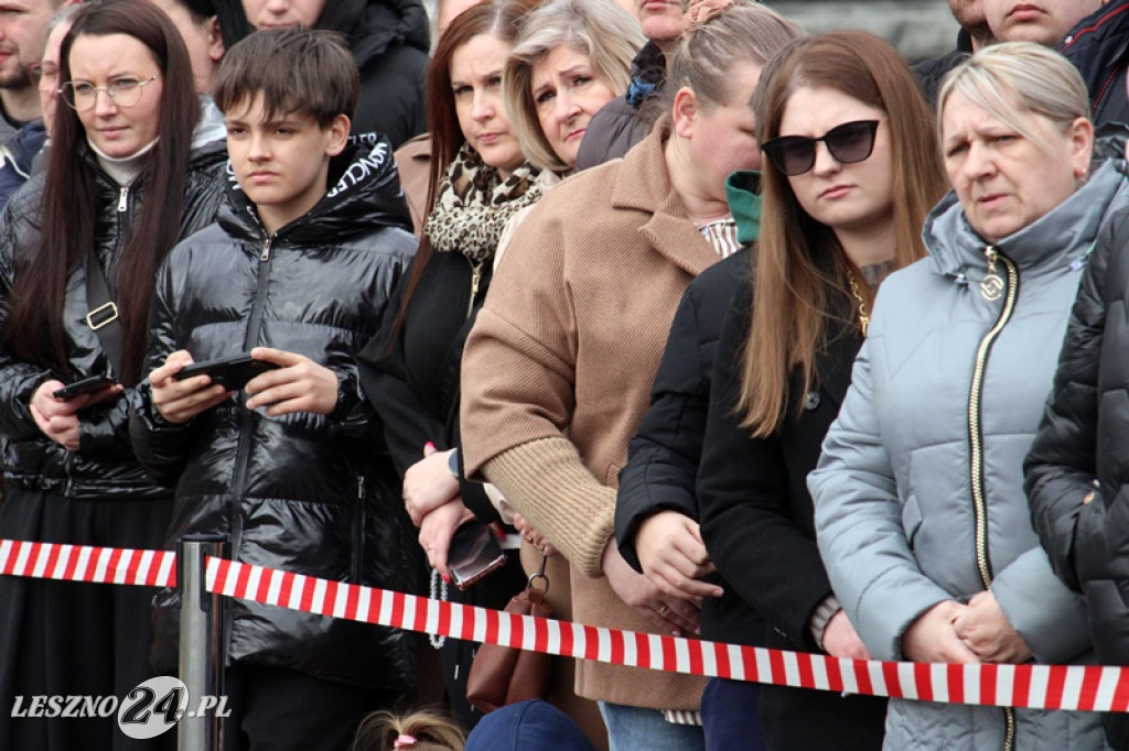 Przysięga wojskowa w Lesznie, marzec 2026