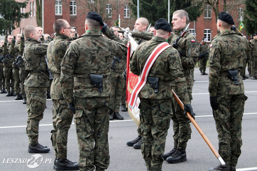 Przysięga wojskowa w Lesznie, marzec 2026
