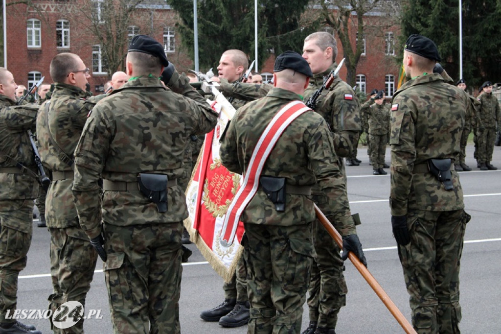 Przysięga wojskowa w Lesznie, marzec 2026