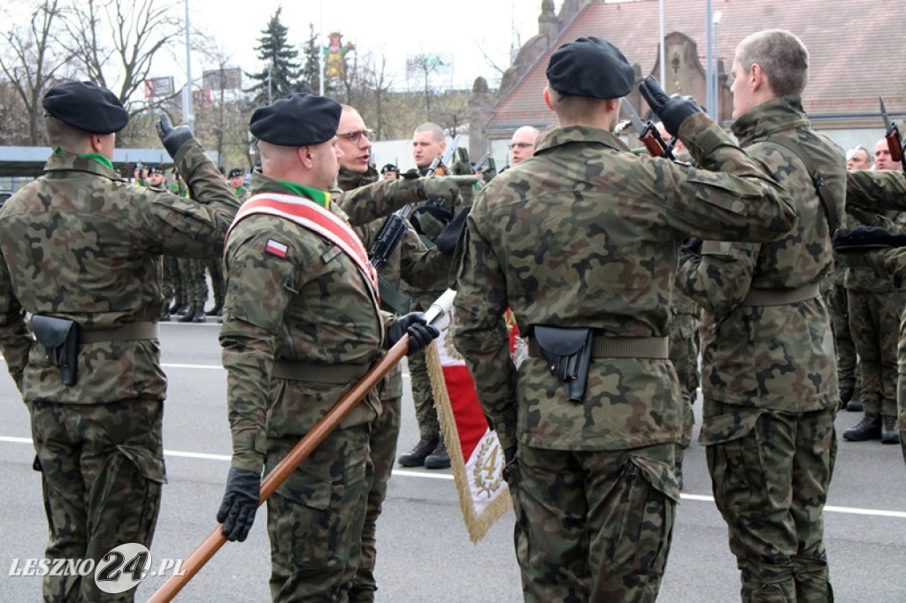 Przysięga wojskowa w Lesznie, marzec 2026