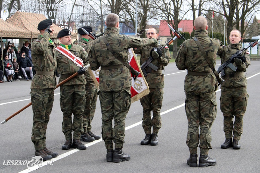 Przysięga wojskowa w Lesznie, marzec 2026