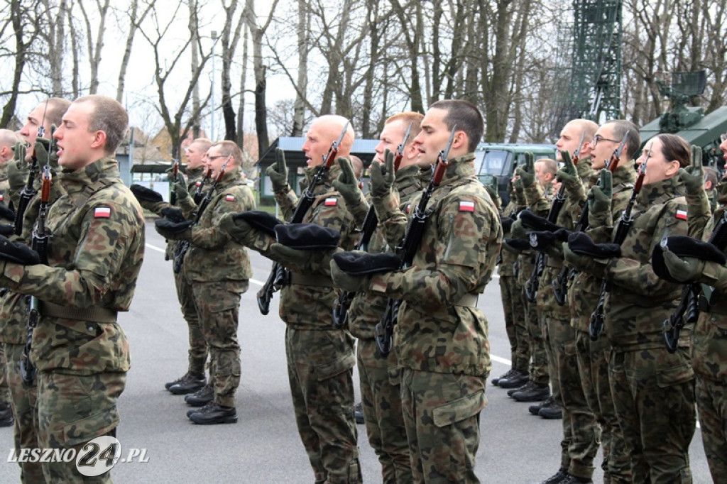 Przysięga wojskowa w Lesznie, marzec 2026