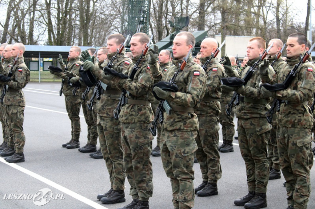 Przysięga wojskowa w Lesznie, marzec 2026