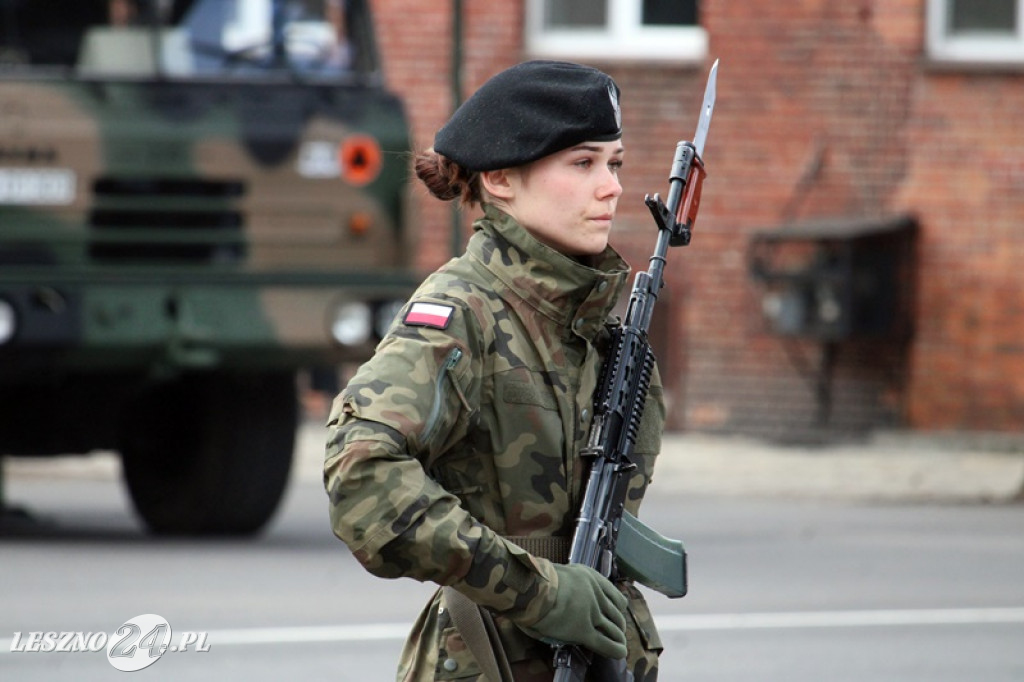 Przysięga wojskowa w Lesznie, marzec 2026