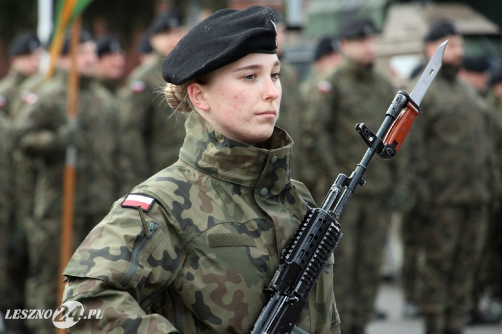 Przysięga wojskowa w Lesznie, marzec 2026