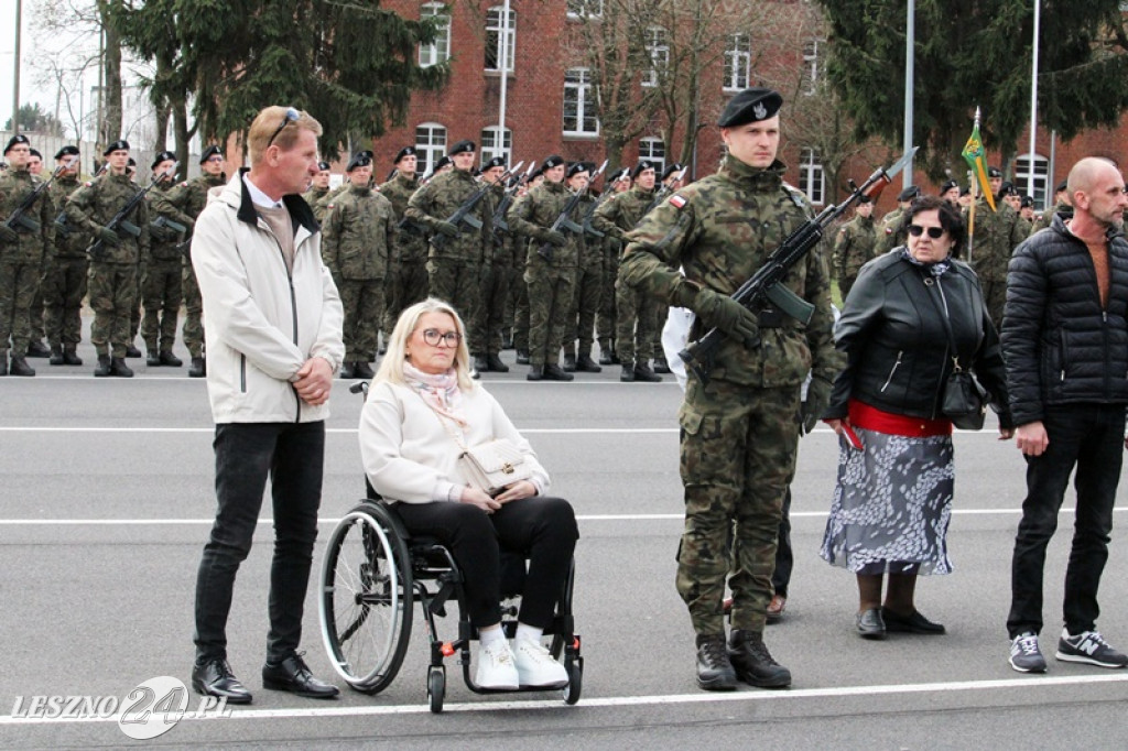 Przysięga wojskowa w Lesznie, marzec 2026