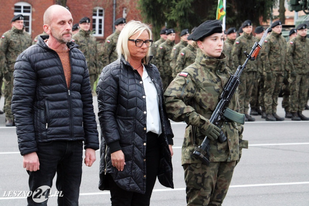 Przysięga wojskowa w Lesznie, marzec 2026
