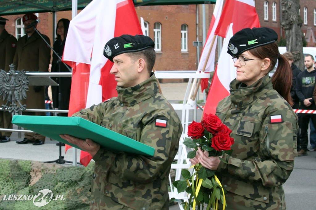 Przysięga wojskowa w Lesznie, marzec 2026