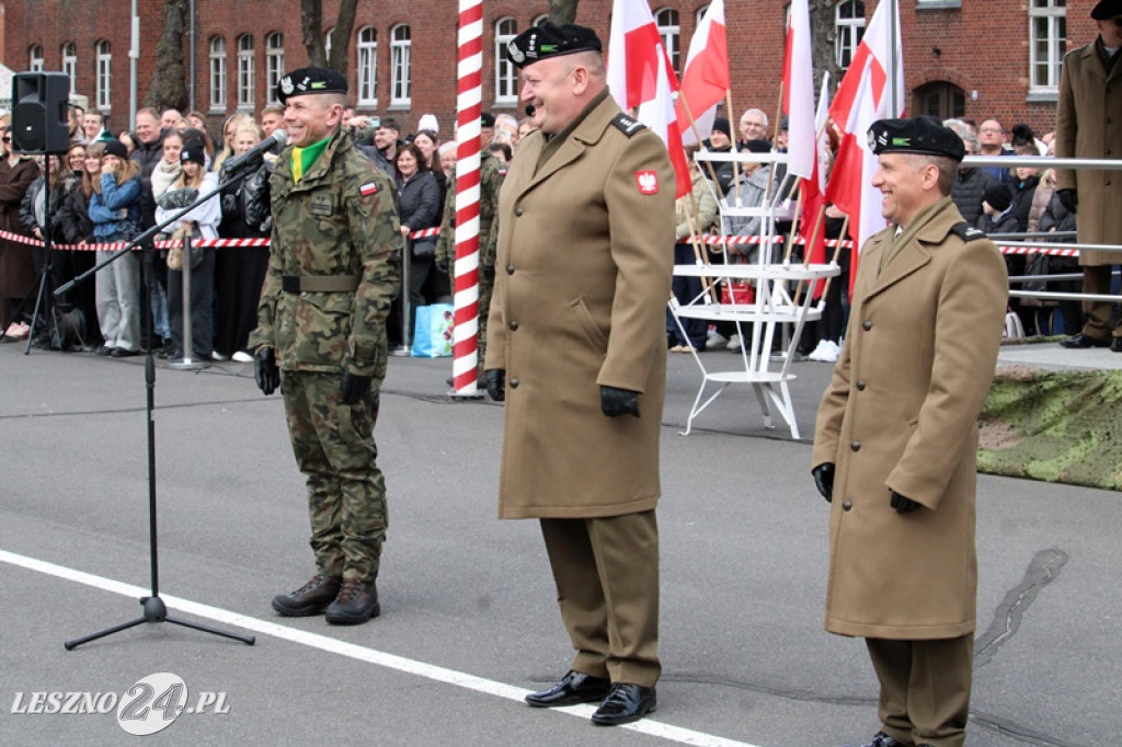Przysięga wojskowa w Lesznie, marzec 2026
