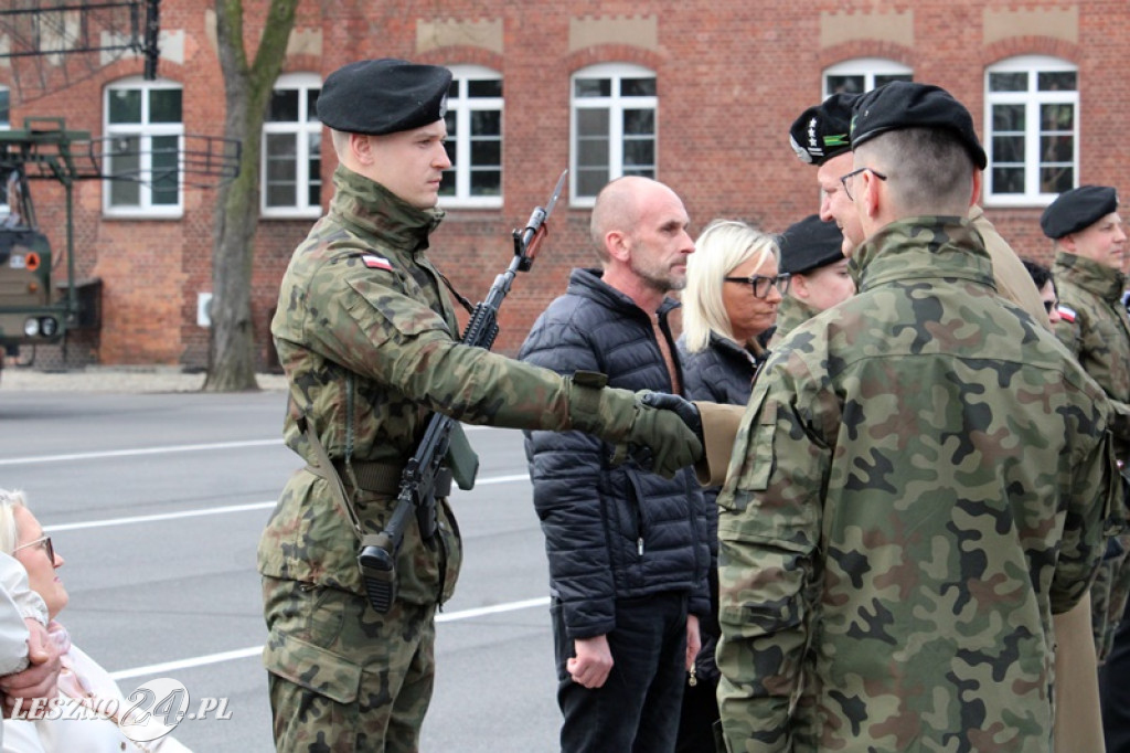 Przysięga wojskowa w Lesznie, marzec 2026