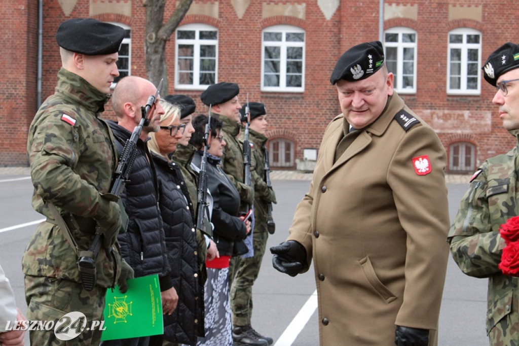 Przysięga wojskowa w Lesznie, marzec 2026