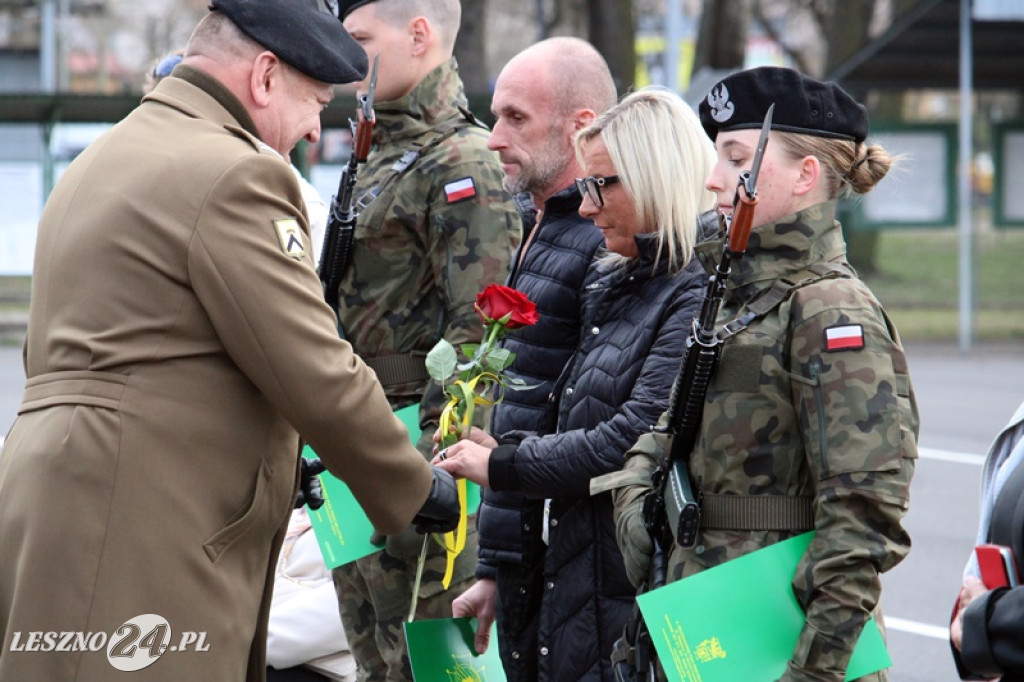 Przysięga wojskowa w Lesznie, marzec 2026