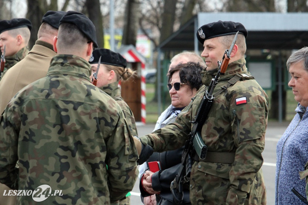 Przysięga wojskowa w Lesznie, marzec 2026