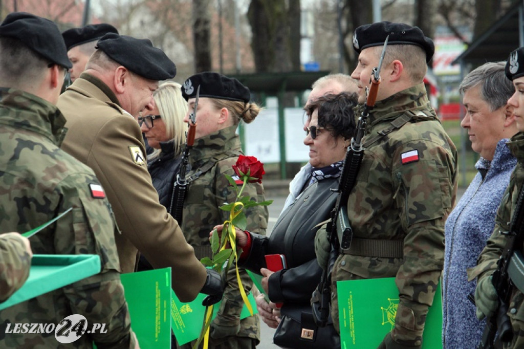 Przysięga wojskowa w Lesznie, marzec 2026