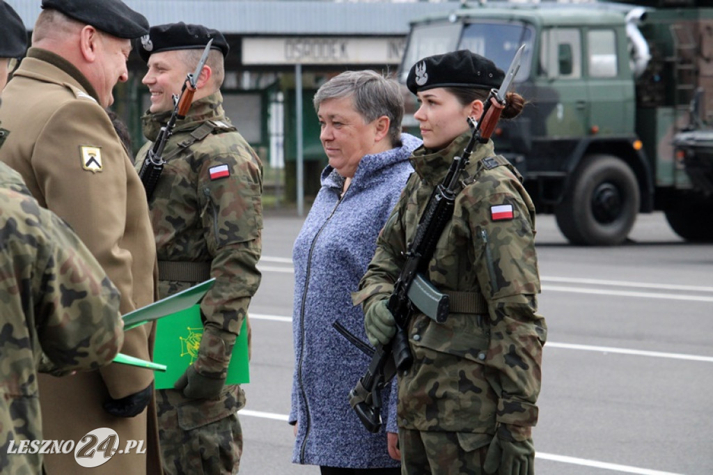 Przysięga wojskowa w Lesznie, marzec 2026