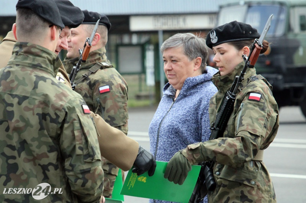 Przysięga wojskowa w Lesznie, marzec 2026