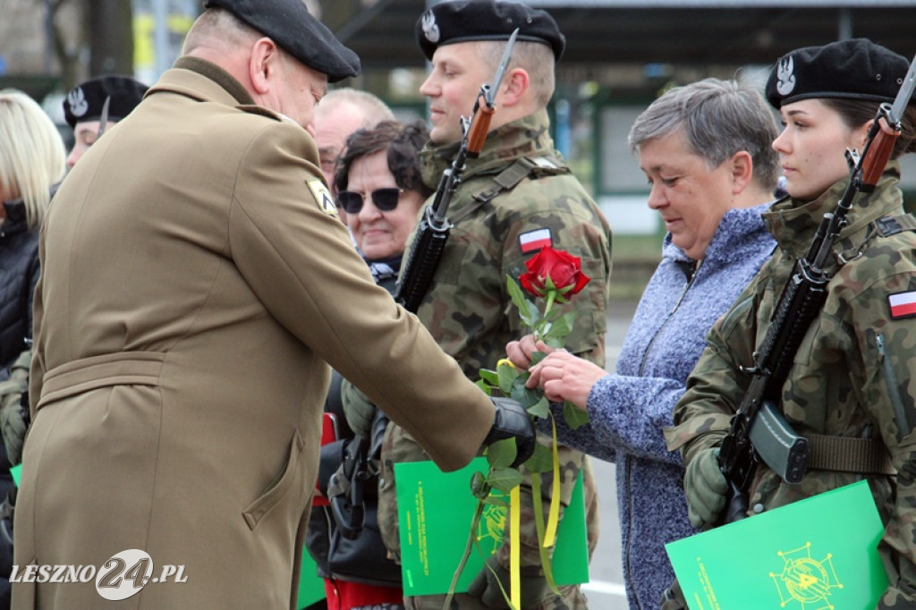 Przysięga wojskowa w Lesznie, marzec 2026