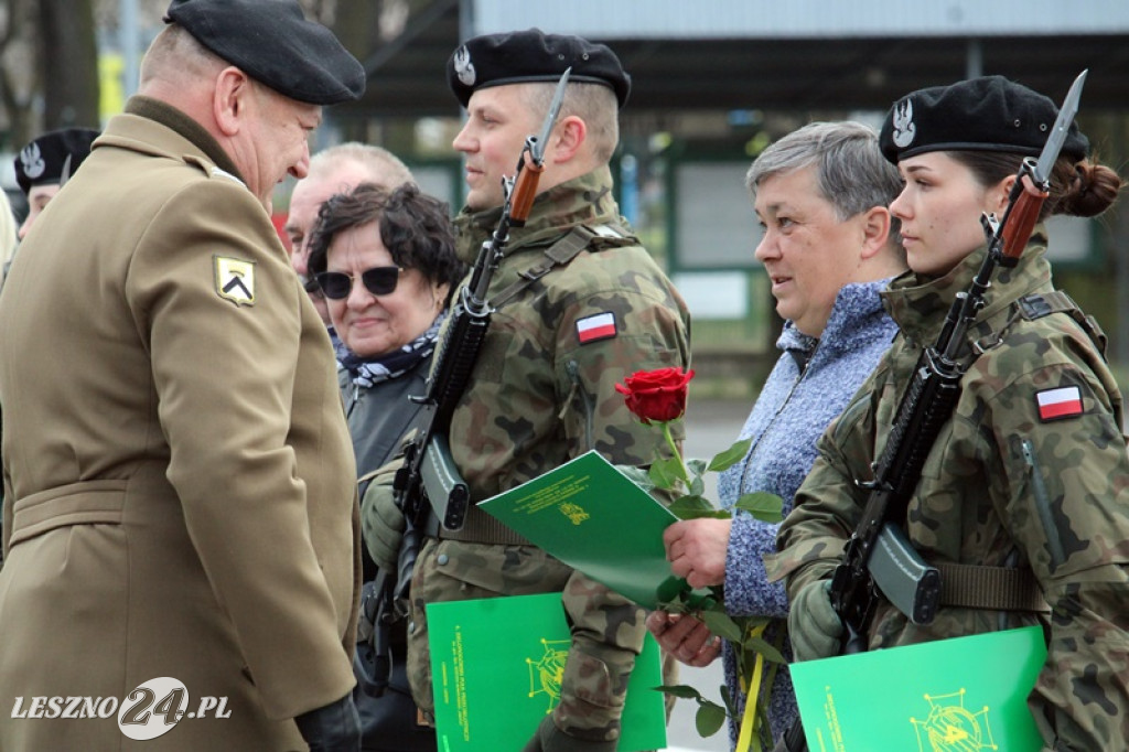 Przysięga wojskowa w Lesznie, marzec 2026