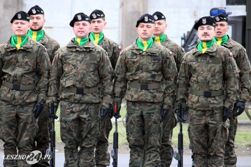 Przysięga wojskowa w Lesznie, marzec 2026