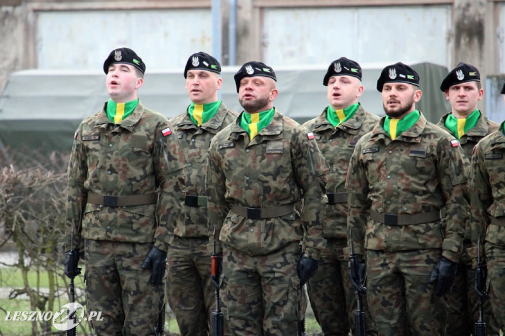 Przysięga wojskowa w Lesznie, marzec 2026