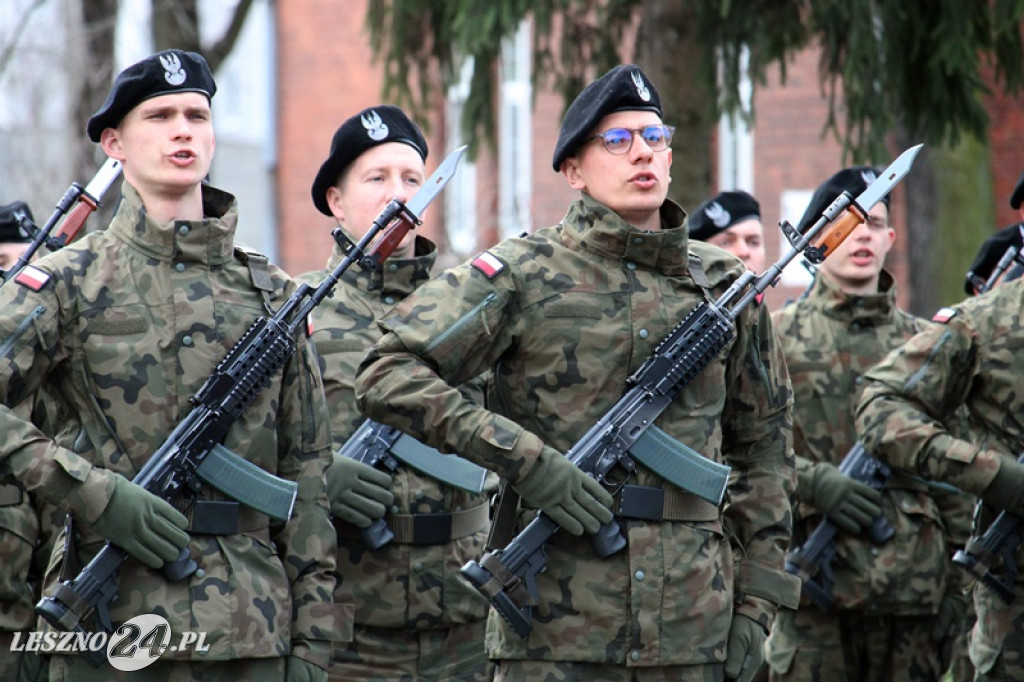 Przysięga wojskowa w Lesznie, marzec 2026