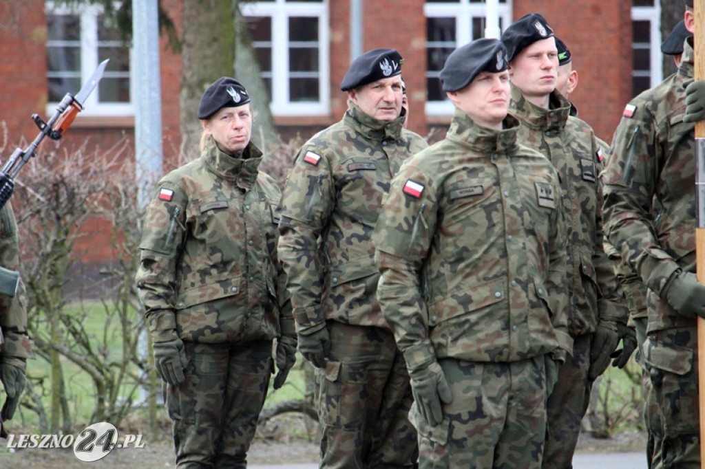 Przysięga wojskowa w Lesznie, marzec 2026