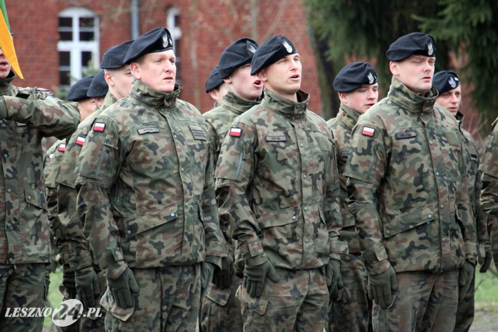 Przysięga wojskowa w Lesznie, marzec 2026