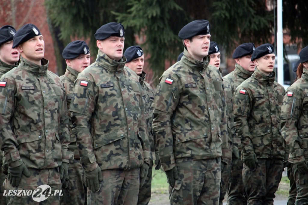 Przysięga wojskowa w Lesznie, marzec 2026