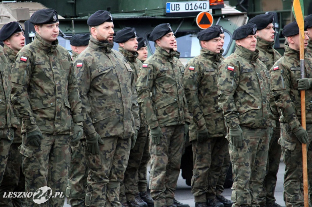 Przysięga wojskowa w Lesznie, marzec 2026