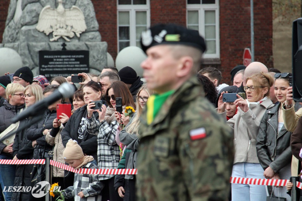 Przysięga wojskowa w Lesznie, marzec 2026