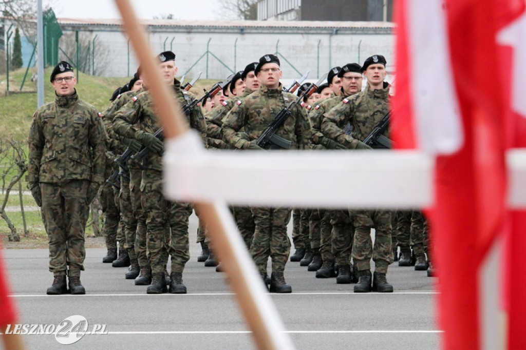 Przysięga wojskowa w Lesznie, marzec 2026