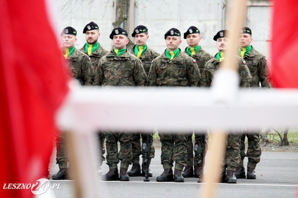 Przysięga wojskowa w Lesznie, marzec 2026