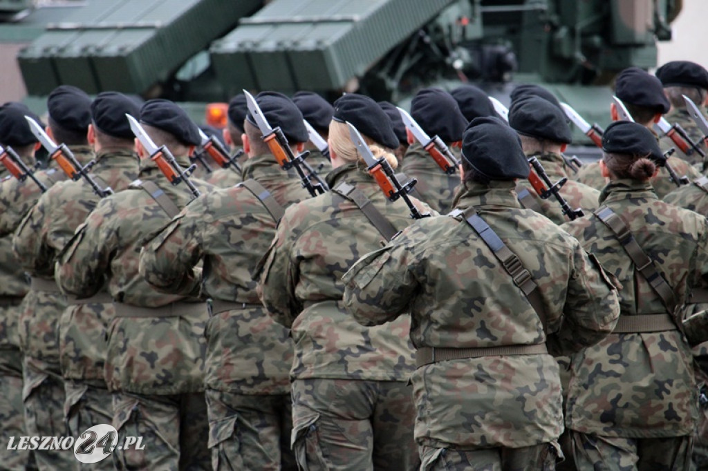 Przysięga wojskowa w Lesznie, marzec 2026