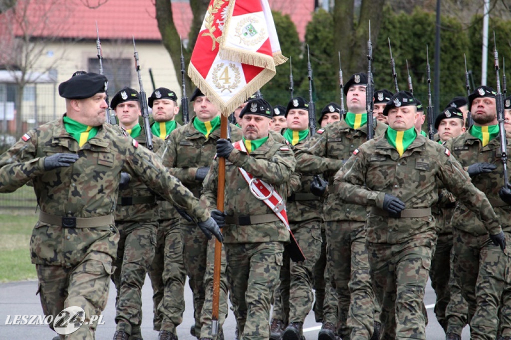 Przysięga wojskowa w Lesznie, marzec 2026